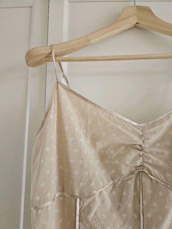 Billede af Beige slipdress