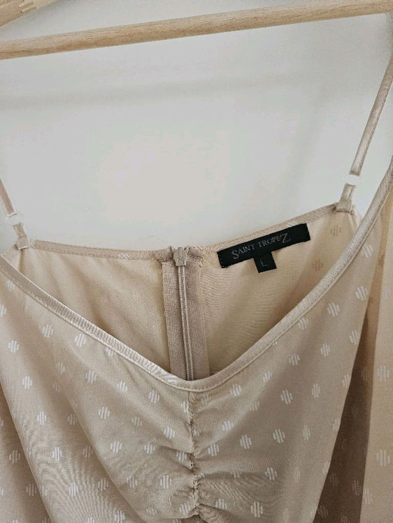Billede af Beige slipdress