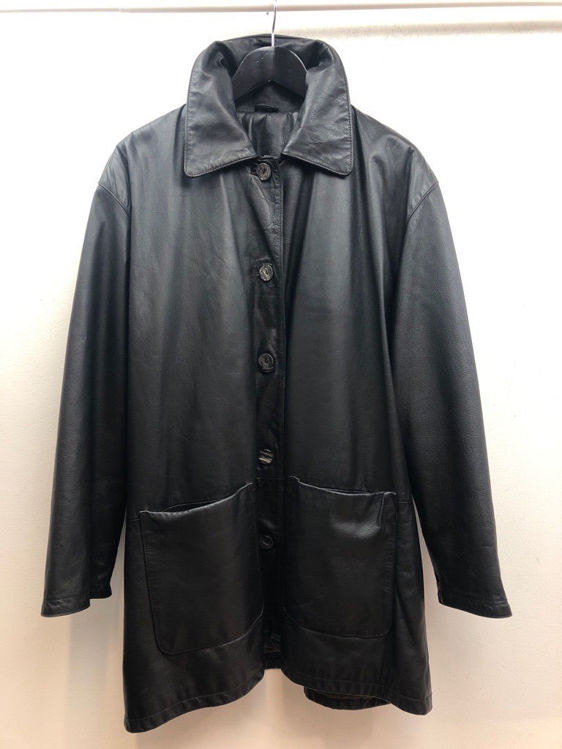 Billede af Vintage leather coat 