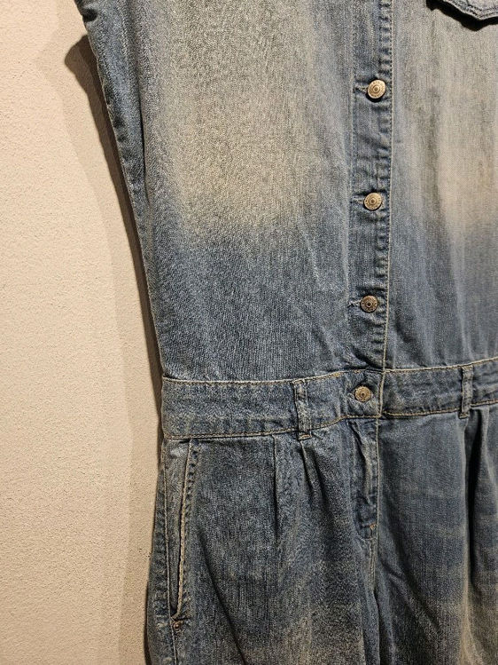 Billede af Zara flot denim buksedragt 