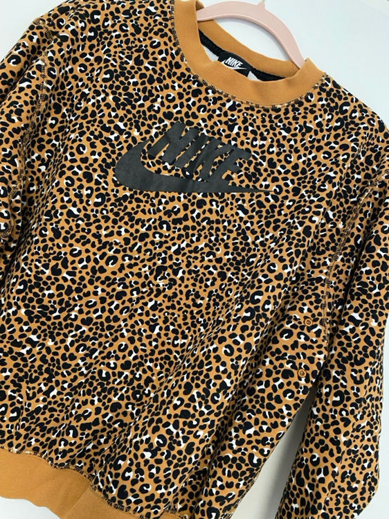 Billede af Nike sweat str M leopard 