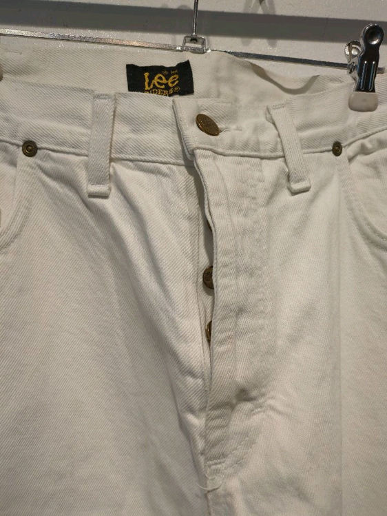 Billede af Lee Riders hvide jeans