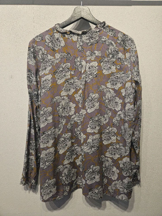 Billede af Vintage fin blomstret bluse