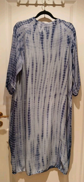 Billede af Vanting kaftan i blå tie dye