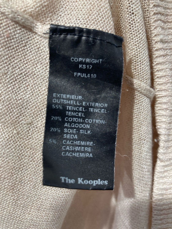 Billede af Silk/cashmere v-neck jumper 